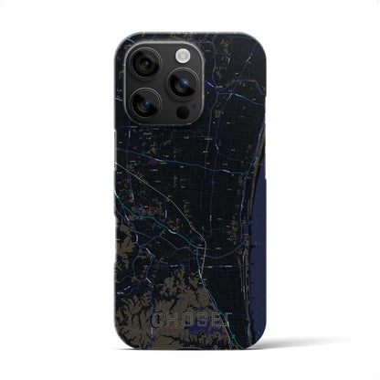 【長生（千葉県）】地図柄iPhoneケース（バックカバータイプ）