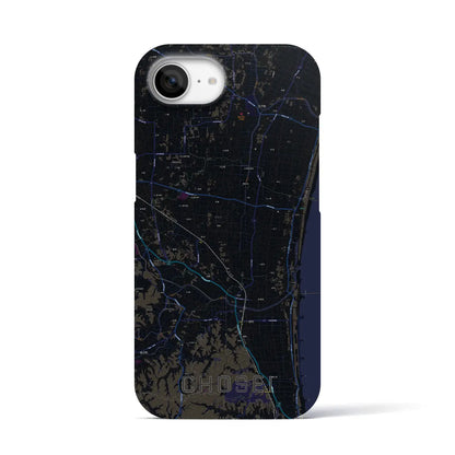 【長生（千葉県）】地図柄iPhoneケース（バックカバータイプ）