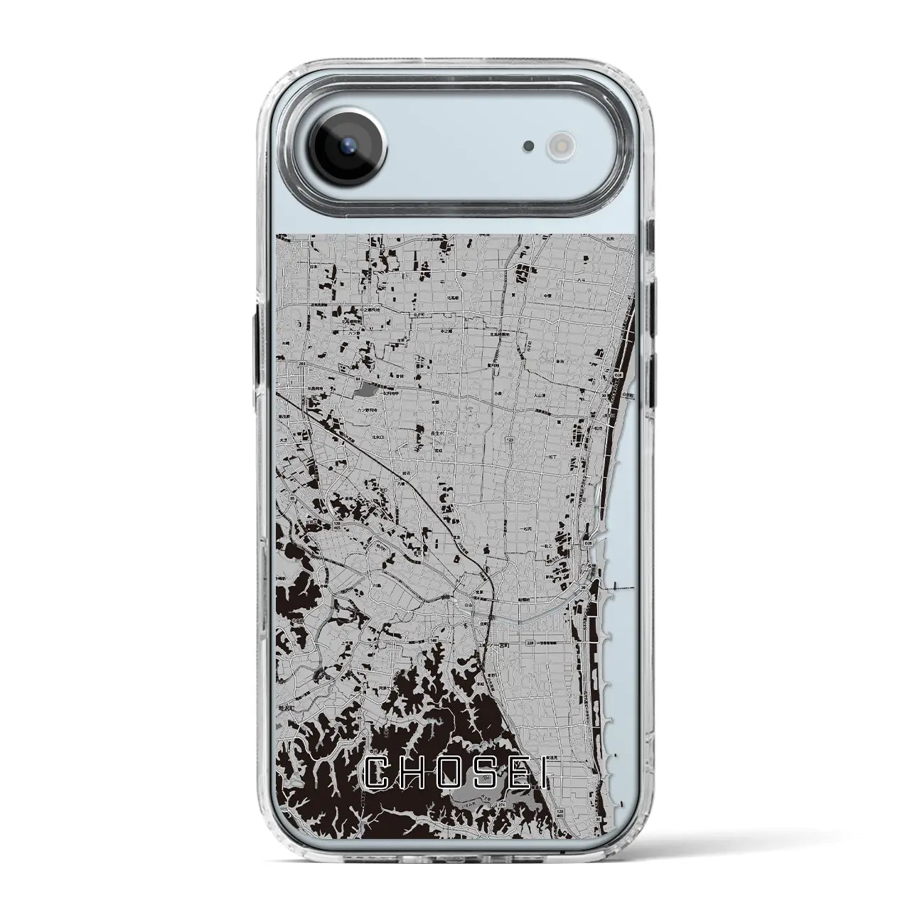 【長生（千葉県）】地図柄iPhoneケース（MagSafeタイプ）