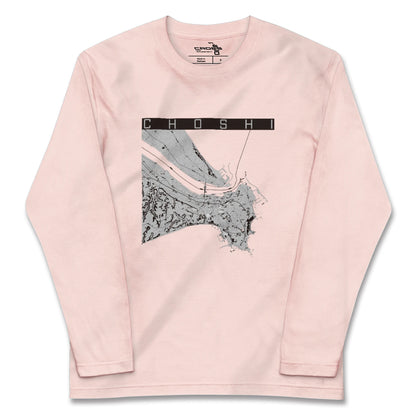 【銚子（千葉県）】地図柄ロングスリーブTシャツ