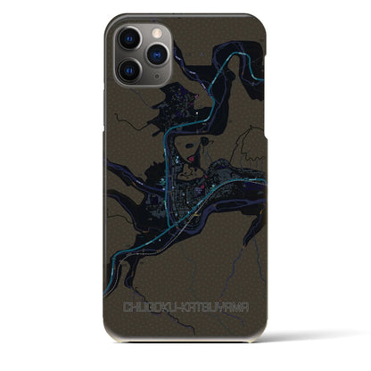 【中国勝山（岡山県）】地図柄iPhoneケース（バックカバータイプ）