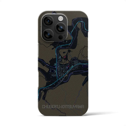 【中国勝山（岡山県）】地図柄iPhoneケース（バックカバータイプ）