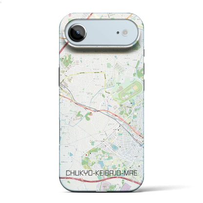【中京競馬場前（愛知県）】地図柄iPhoneケース（バックカバータイプ）