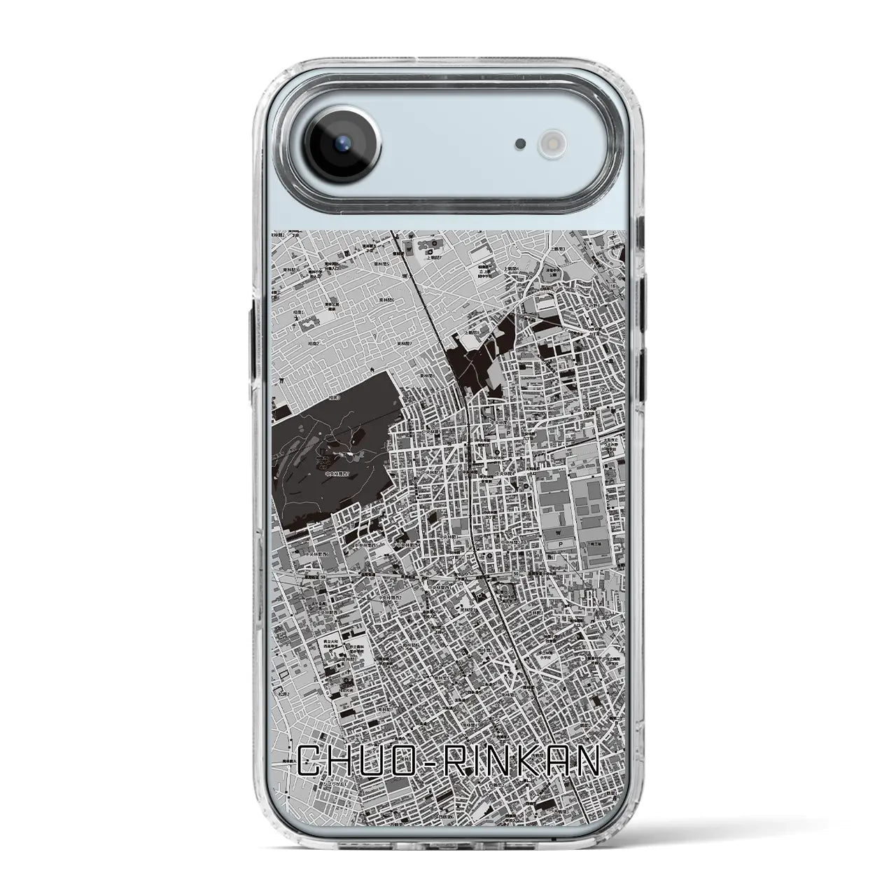 【中央林間（神奈川県）】地図柄iPhoneケース（MagSafeタイプ）