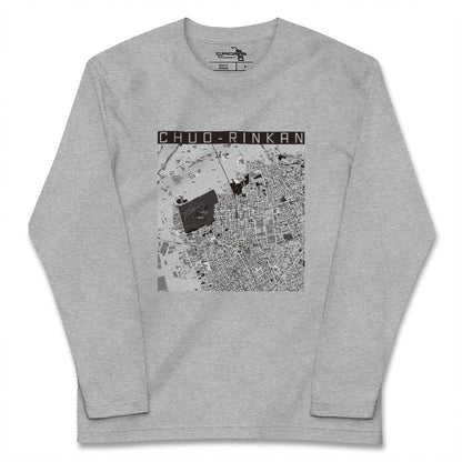 【中央林間（神奈川県）】地図柄ロングスリーブTシャツ