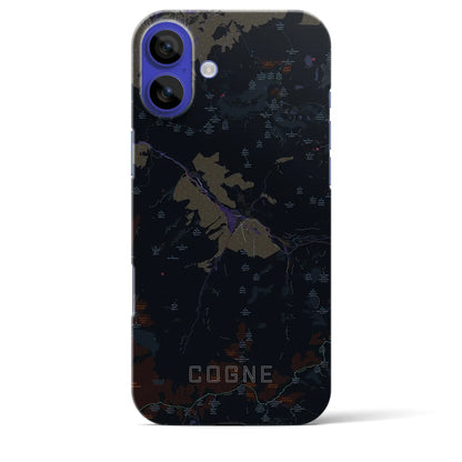 【コーニュ（イタリア）】地図柄iPhoneケース（バックカバータイプ）