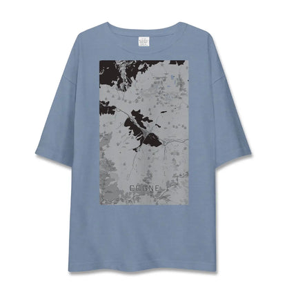 【コーニュ（イタリア）】地図柄ビッグシルエットTシャツ