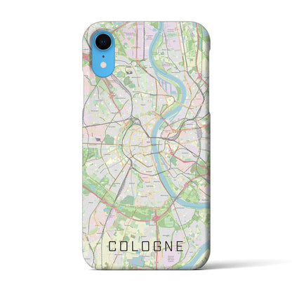 【ケルン（ドイツ）】地図柄iPhoneケース（バックカバータイプ）