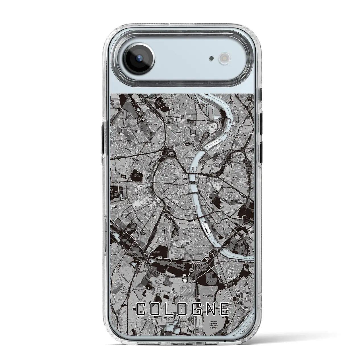 【ケルン（ドイツ）】地図柄iPhoneケース（MagSafeタイプ）