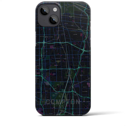 【コンプトン（アメリカ）】地図柄iPhoneケース（バックカバータイプ）