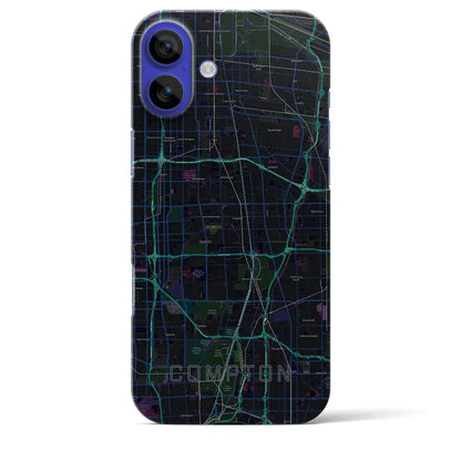 【コンプトン（アメリカ）】地図柄iPhoneケース（バックカバータイプ）