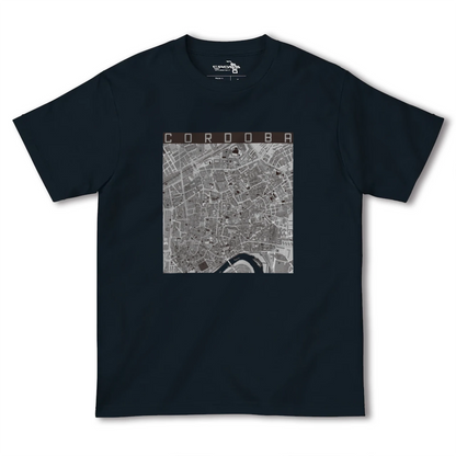 【コルドバ（スペイン）】地図柄ヘビーウェイトTシャツ