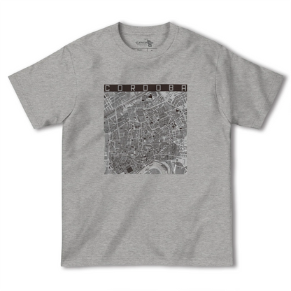 【コルドバ（スペイン）】地図柄ヘビーウェイトTシャツ