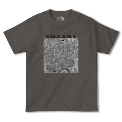 【コルドバ（スペイン）】地図柄ヘビーウェイトTシャツ