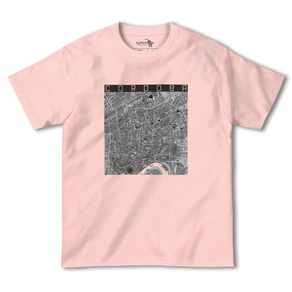 【コルドバ（スペイン）】地図柄ヘビーウェイトTシャツ