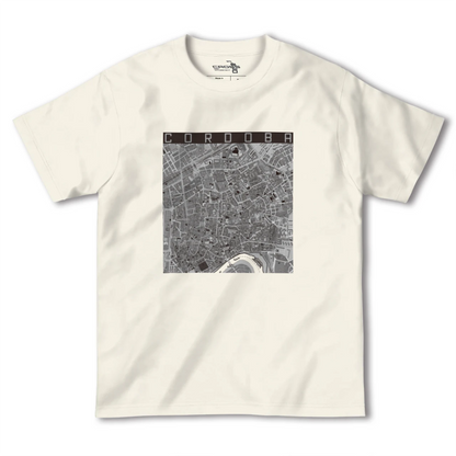 【コルドバ（スペイン）】地図柄ヘビーウェイトTシャツ