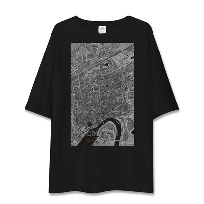 【コルドバ（スペイン）】地図柄ビッグシルエットTシャツ