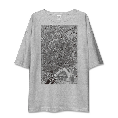 【コルドバ（スペイン）】地図柄ビッグシルエットTシャツ