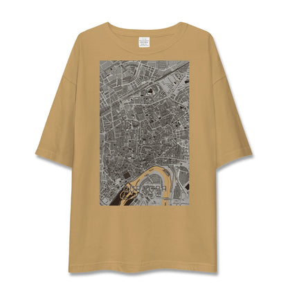 【コルドバ（スペイン）】地図柄ビッグシルエットTシャツ
