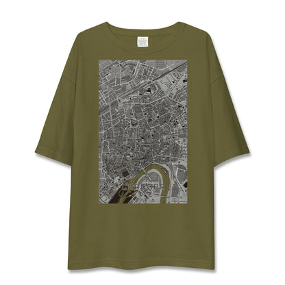 【コルドバ（スペイン）】地図柄ビッグシルエットTシャツ