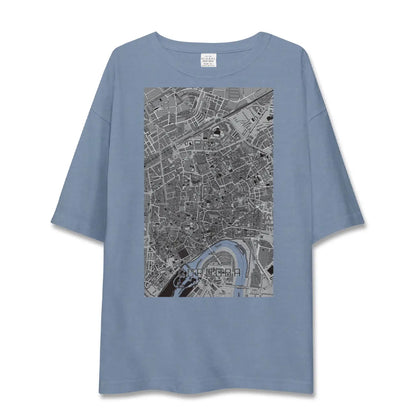 【コルドバ（スペイン）】地図柄ビッグシルエットTシャツ