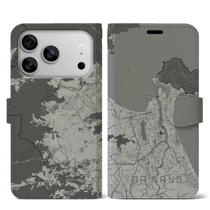 【ダナン（ベトナム）】地図柄iPhoneケース（手帳タイプ）