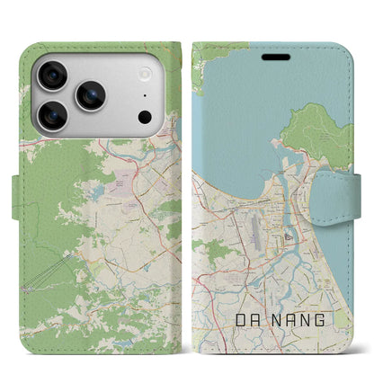 【ダナン（ベトナム）】地図柄iPhoneケース（手帳タイプ）