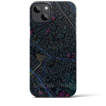 【代官山（東京都）】地図柄iPhoneケース（バックカバータイプ）