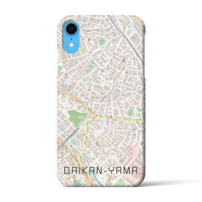 【代官山（東京都）】地図柄iPhoneケース（バックカバータイプ）