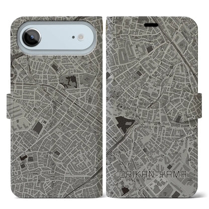 【代官山（東京都）】地図柄iPhoneケース（手帳タイプ）