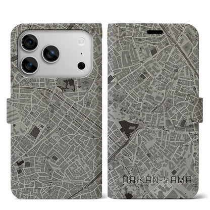 【代官山（東京都）】地図柄iPhoneケース（手帳タイプ）