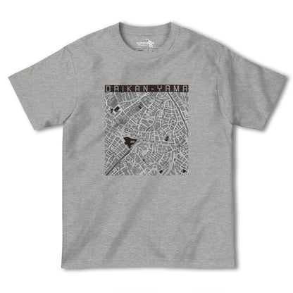 【代官山（東京都）】地図柄ヘビーウェイトTシャツ