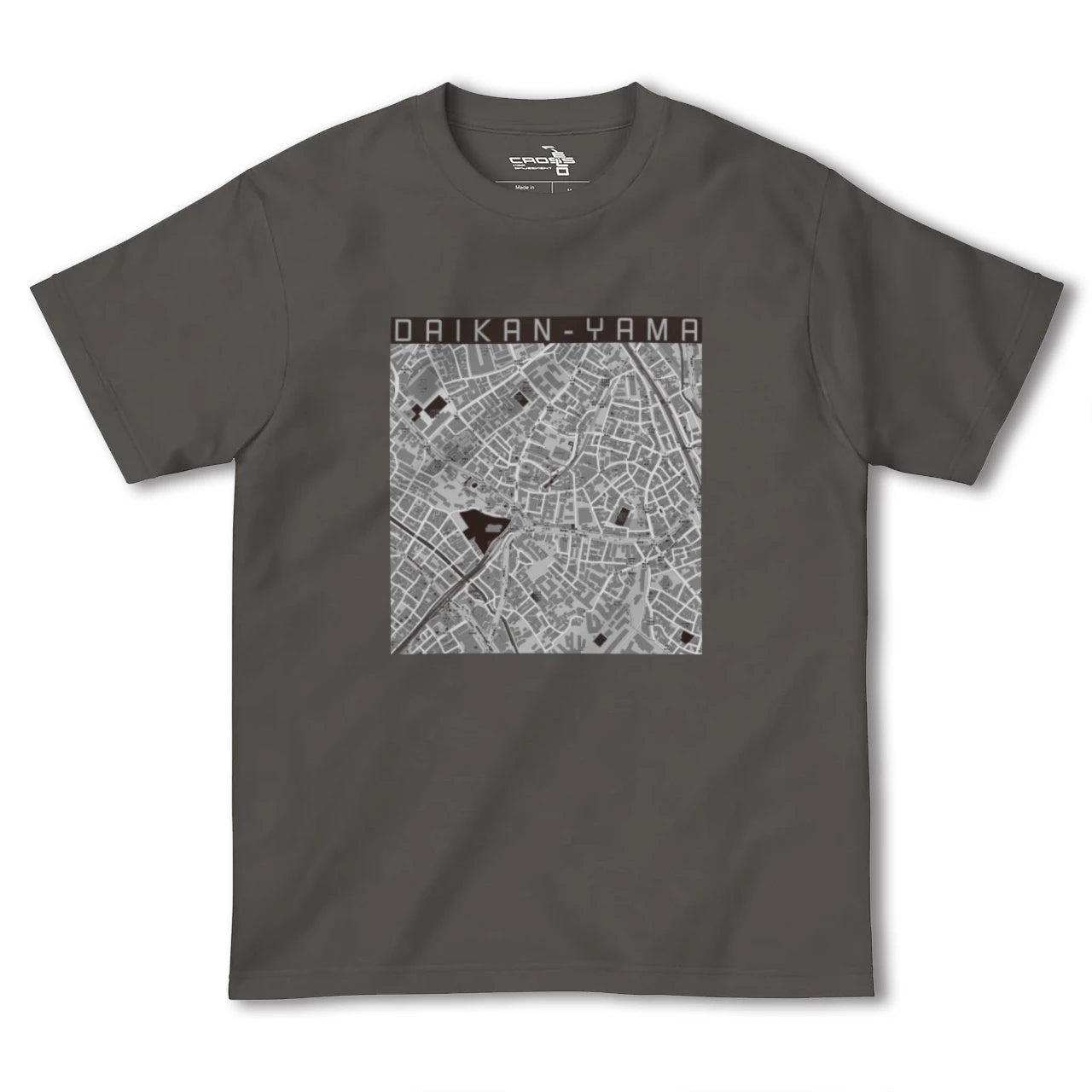 【代官山（東京都）】地図柄ヘビーウェイトTシャツ