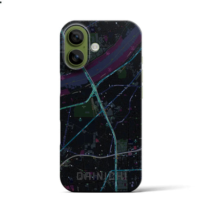 【大日（大阪府）】地図柄iPhoneケース（バックカバータイプ）