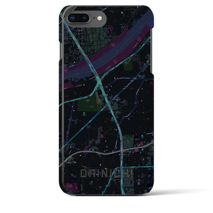 【大日（大阪府）】地図柄iPhoneケース（バックカバータイプ）