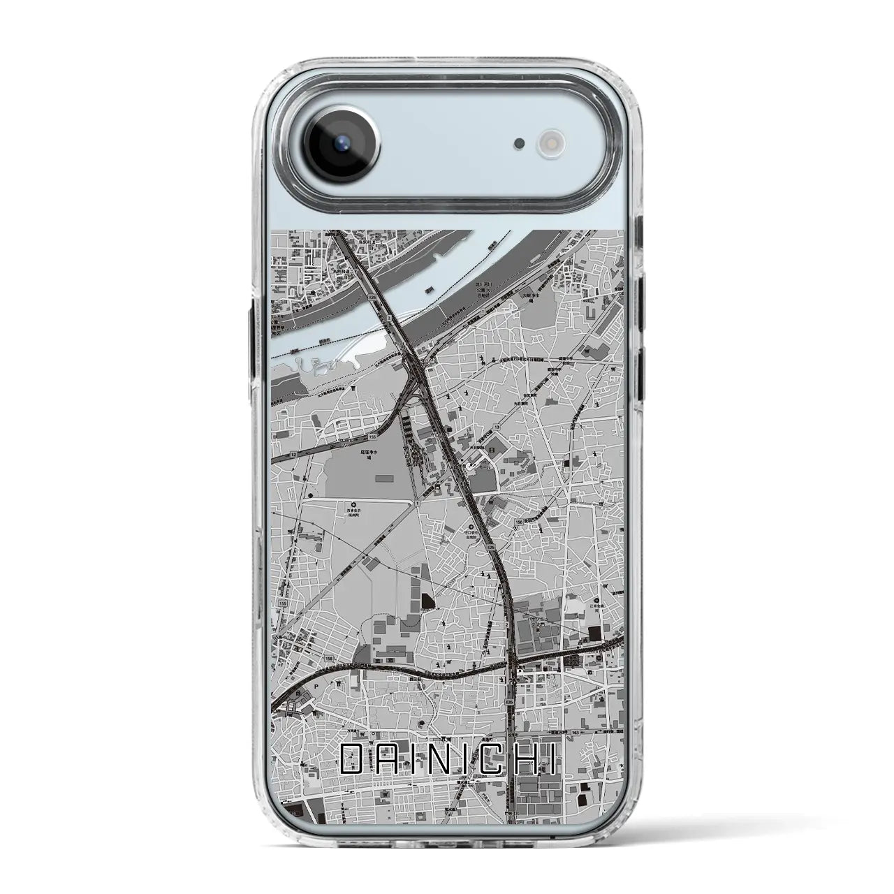 【大日（大阪府）】地図柄iPhoneケース（MagSafeタイプ）