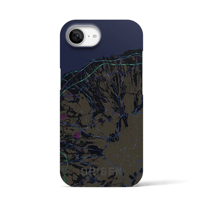 【大山（鳥取県）】地図柄iPhoneケース（バックカバータイプ）