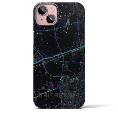 【代田橋（東京都）】地図柄iPhoneケース（バックカバータイプ）