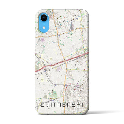 【代田橋（東京都）】地図柄iPhoneケース（バックカバータイプ）