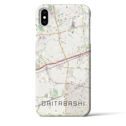 【代田橋（東京都）】地図柄iPhoneケース（バックカバータイプ）