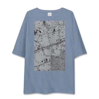 【代田橋（東京都）】地図柄ビッグシルエットTシャツ