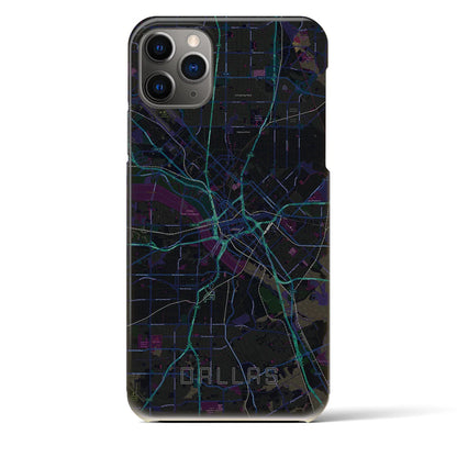 【ダラス（アメリカ）】地図柄iPhoneケース（バックカバータイプ）