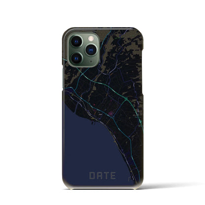 【伊達（北海道）】地図柄iPhoneケース（バックカバータイプ）