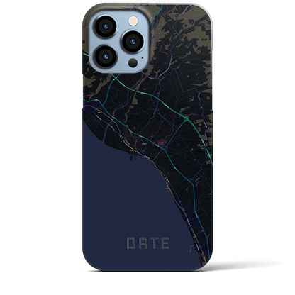 【伊達（北海道）】地図柄iPhoneケース（バックカバータイプ）