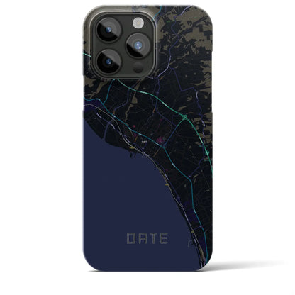 【伊達（北海道）】地図柄iPhoneケース（バックカバータイプ）