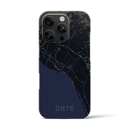 【伊達（北海道）】地図柄iPhoneケース（バックカバータイプ）