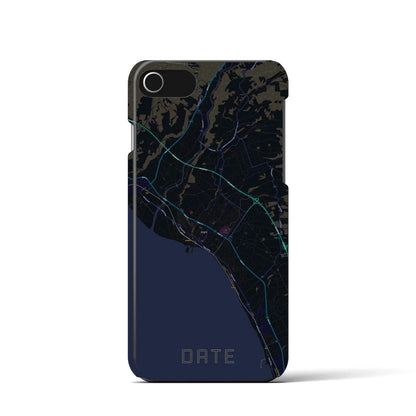 【伊達（北海道）】地図柄iPhoneケース（バックカバータイプ）