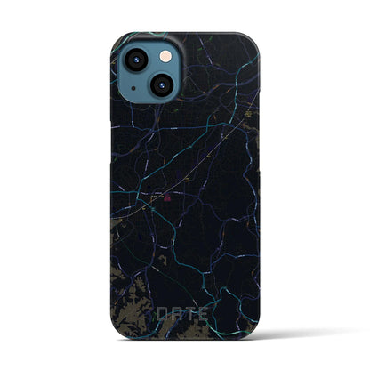 【伊達（福島県）】地図柄iPhoneケース（バックカバータイプ）