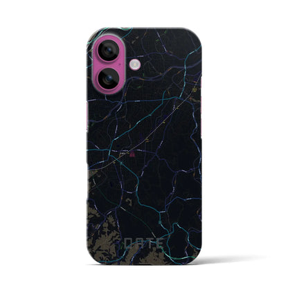 【伊達（福島県）】地図柄iPhoneケース（バックカバータイプ）