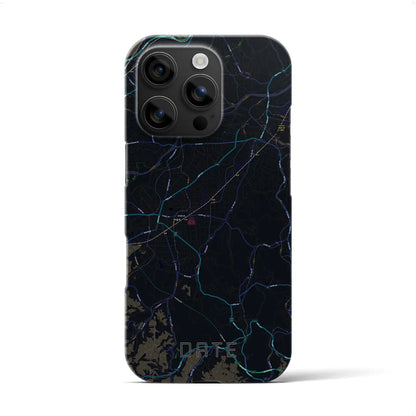 【伊達（福島県）】地図柄iPhoneケース（バックカバータイプ）